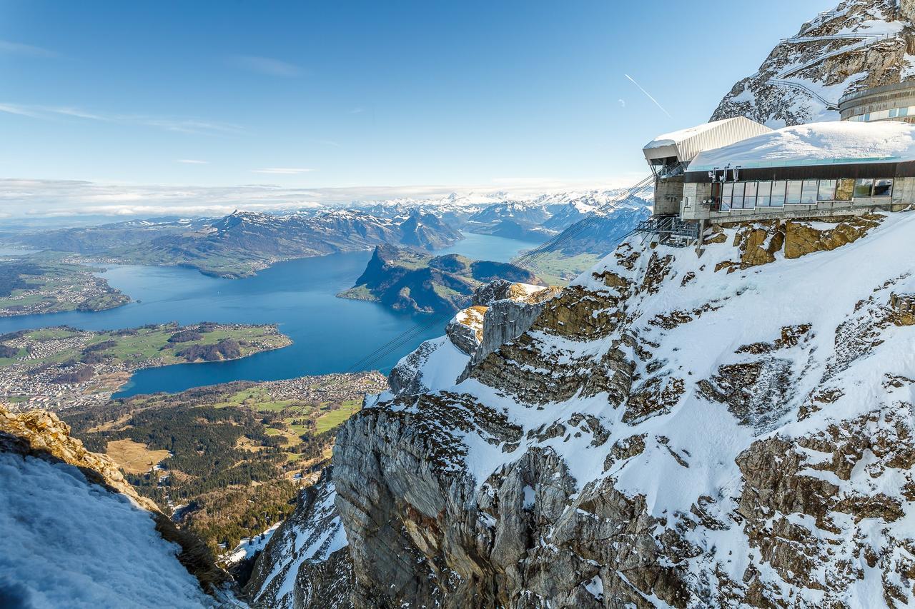 Gaestehaus Udligenswil Bagian luar foto